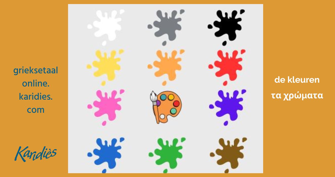 leer de namen van de kleuren