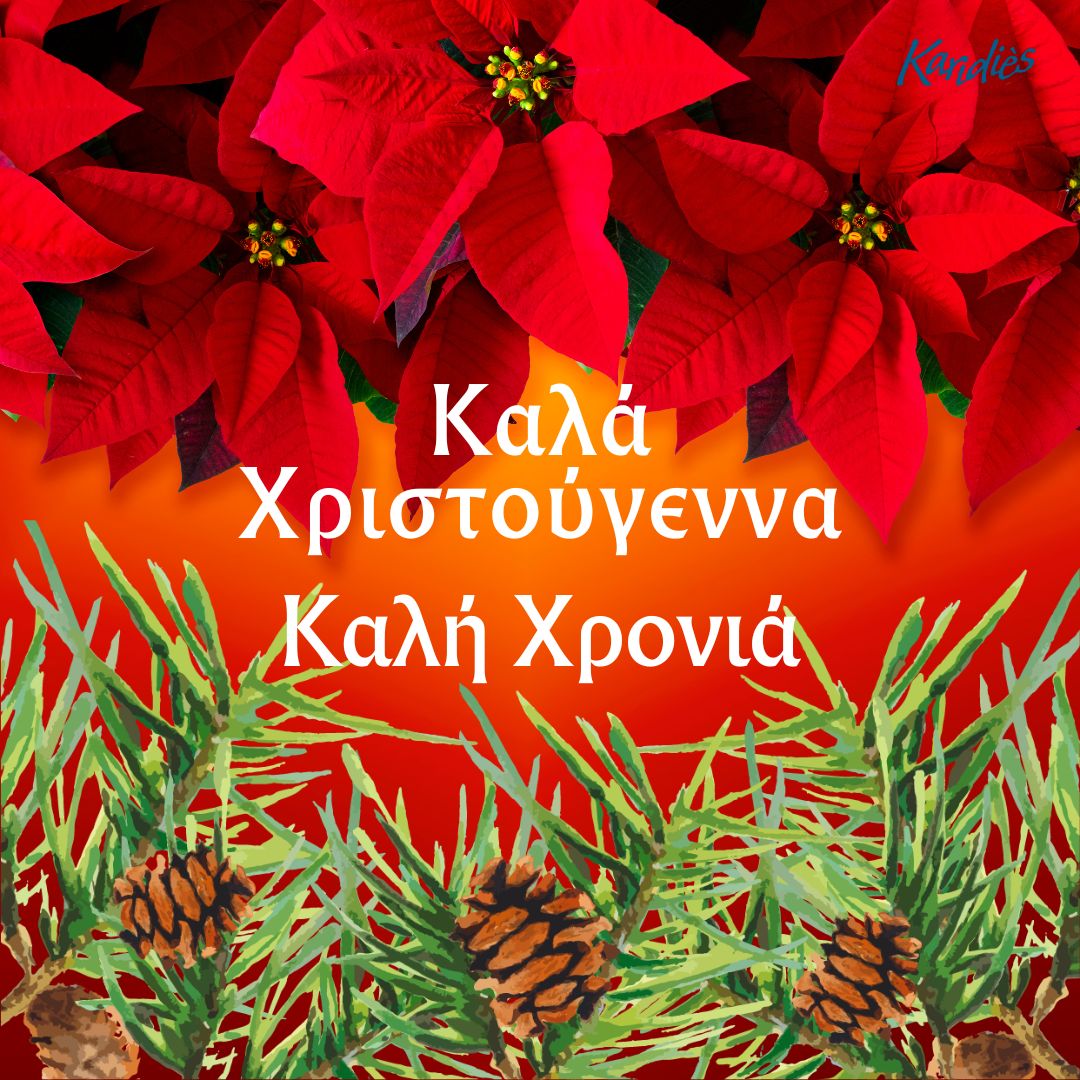 καλά Χριστούγεννα καλή Χρονιά Griekse Kerst- en Nieuwjaarskaarten